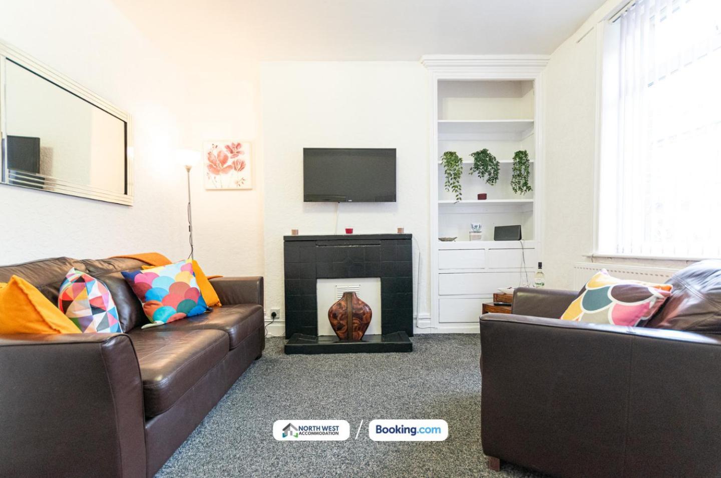 Manchester Work Stays 2Br Home With Parking & Wifi Exterior foto